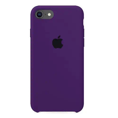 Coque en Silicone Violette iPhone 7 8 SE