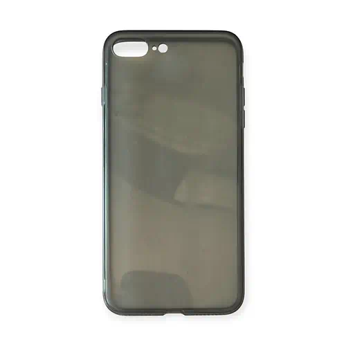 Coque en Silicone Gris Transparent iPhone 7 Plus 8 Plus