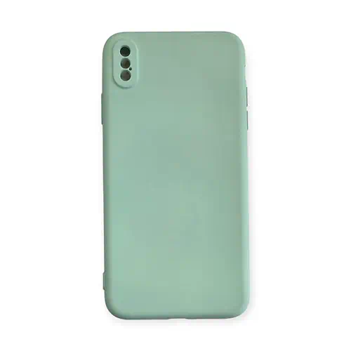 Coque en Silicone Vert Canard iPhone XS Max
