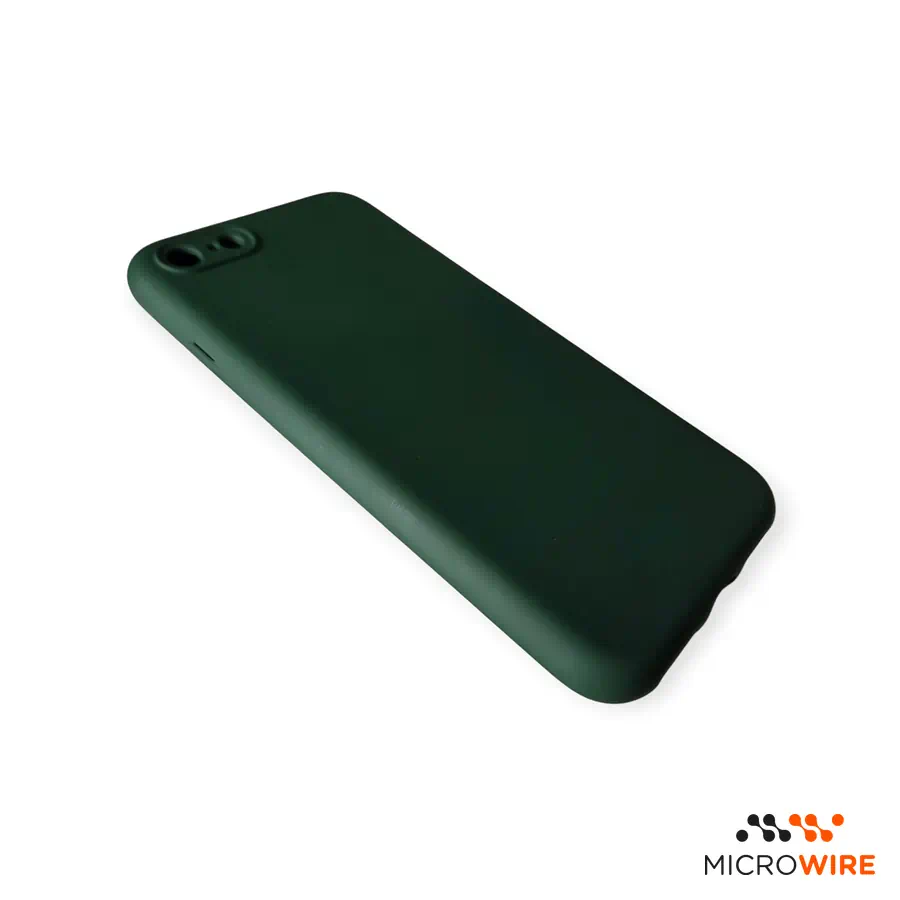 Coque en Silicone Vert Foncé iPhone 7 8 SE 2020 SE 2022