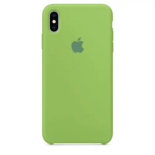 Coque en Silicone Vert Citron iPhone X et XS