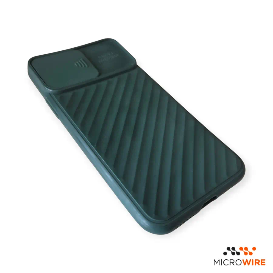 Coque en Silicone Verte avec Protection iPhone 11 Pro