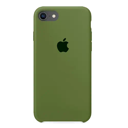 Coque en Silicone Verte iPhone 7 8 SE
