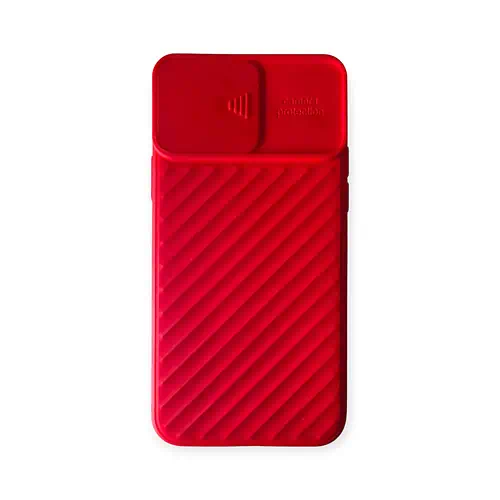 Coque en Silicone Rouge avec Protection iPhone 11 Pro