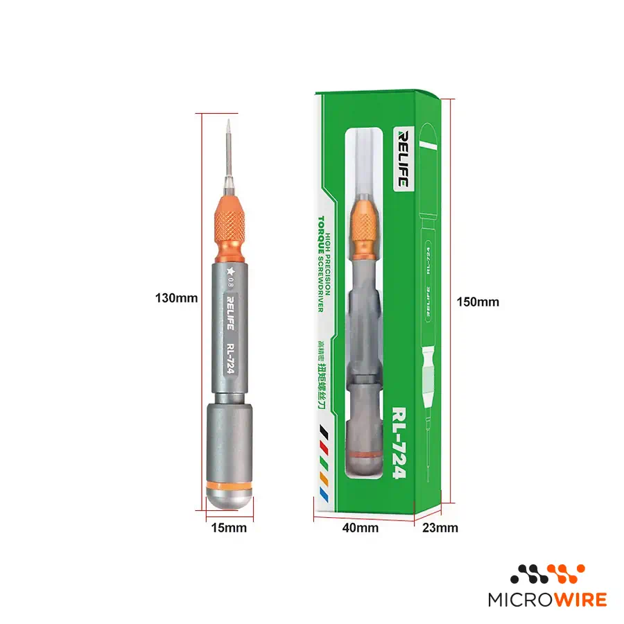 Chave de Precisão Pentalobe 0.8mm RL-724