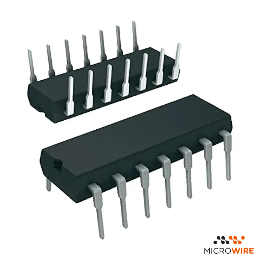 Circuit Intégré 74HC73N Double Bascule JK avec Reset