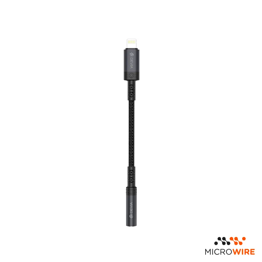 Devia Adaptateur Lightning vers Jack Audio 3.5mm