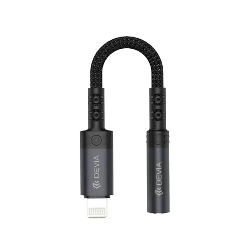 Devia Adaptateur Lightning vers Jack Audio 3.5mm