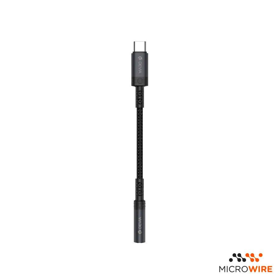 Devia Adaptateur USB-C vers Jack Audio 3.5mm