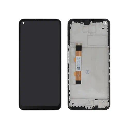 Écran LCD avec Frame Xiaomi Redmi Note 9T 5G et Note 9 5G Noir
