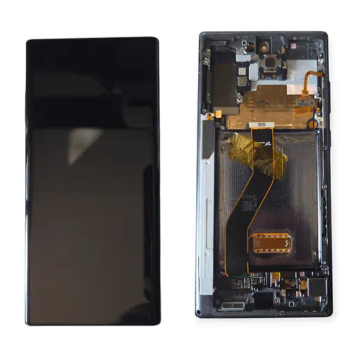 Screen LCD with Frame Samsung Galaxy Note 10 Plus Black Refurbished