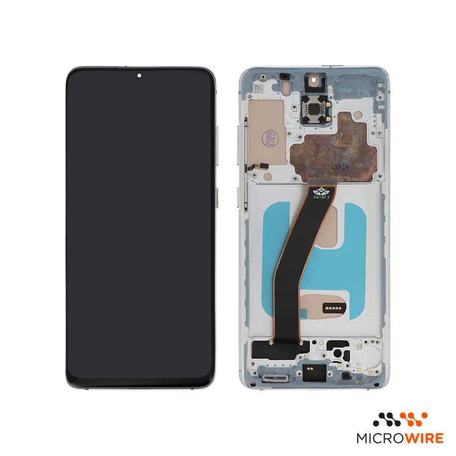 Incell Screen with White Frame Samsung Galaxy S20 G980F G981B