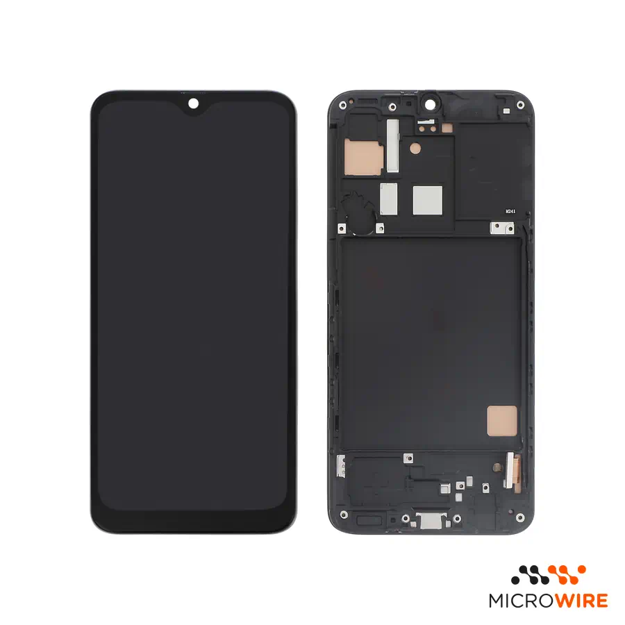 Ecrã Incell com Frame Samsung Galaxy A40 Preto