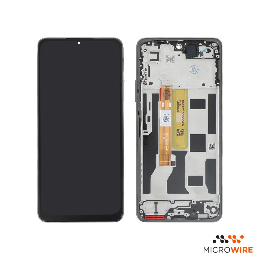 Screen LCD with Frame Oppo A5 Pro 5G Pulled