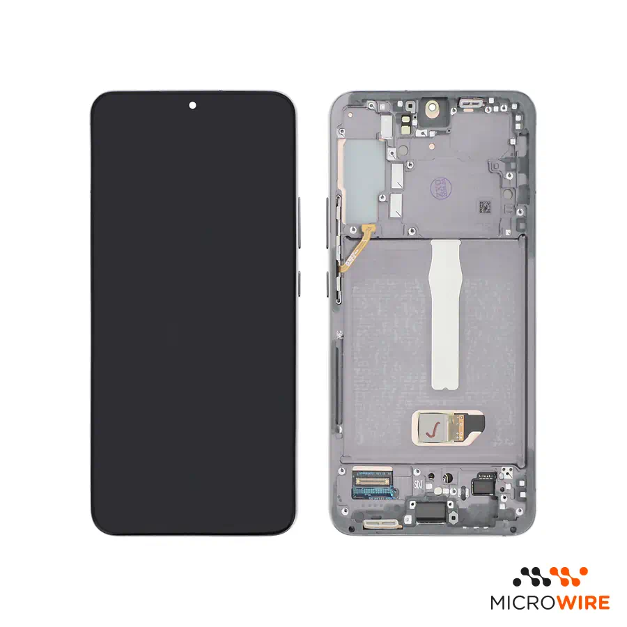 Screen LCD with Frame Black Samsung Galaxy S22+