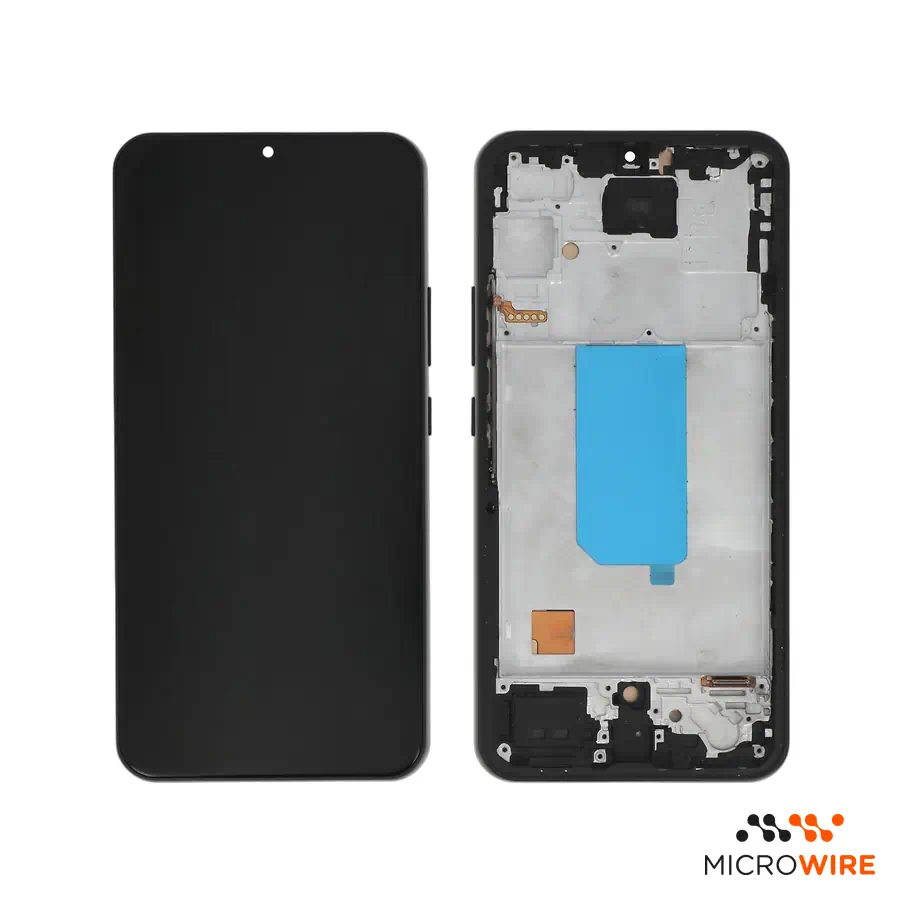 Screen LCD with Frame Black Samsung Galaxy A34 5G Incell