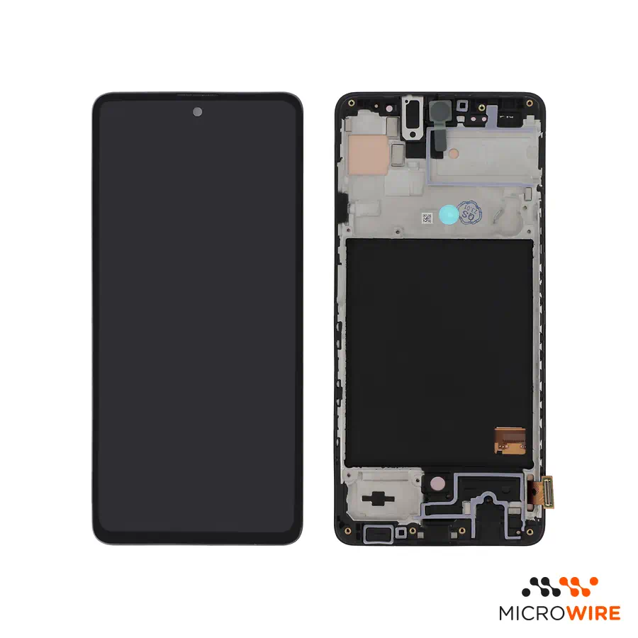 LCD Screen with Frame Samsung Galaxy A51 4G Soft Oled