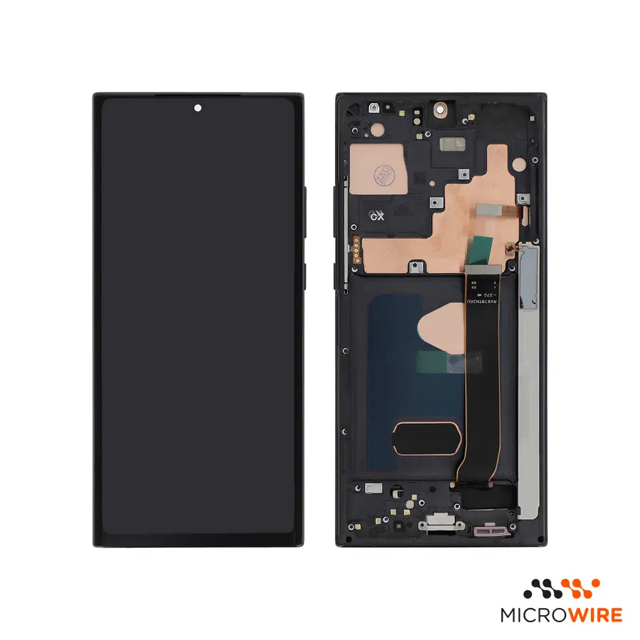 Ecrã LCD com Frame Samsung Galaxy Note 20 Ultra N985F N986B OLED