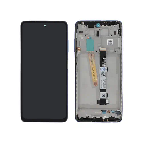 Écran LCD avec Châssis Xiaomi Poco X3 X3 Pro Bleu