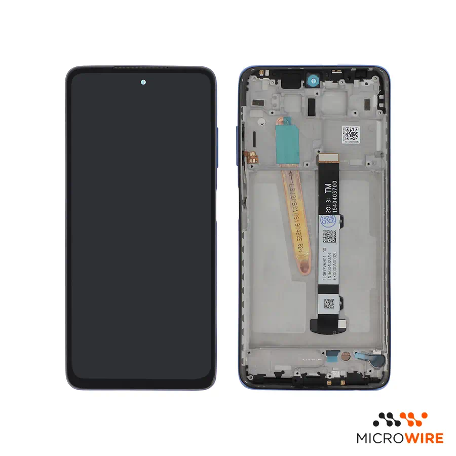 Ecrã LCD com Frame Xiaomi Poco X3 X3 Pro Azul