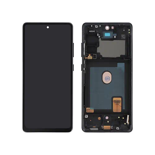Screen OLED with Frame Blue Samsung Galaxy S20 FE 4G 5G