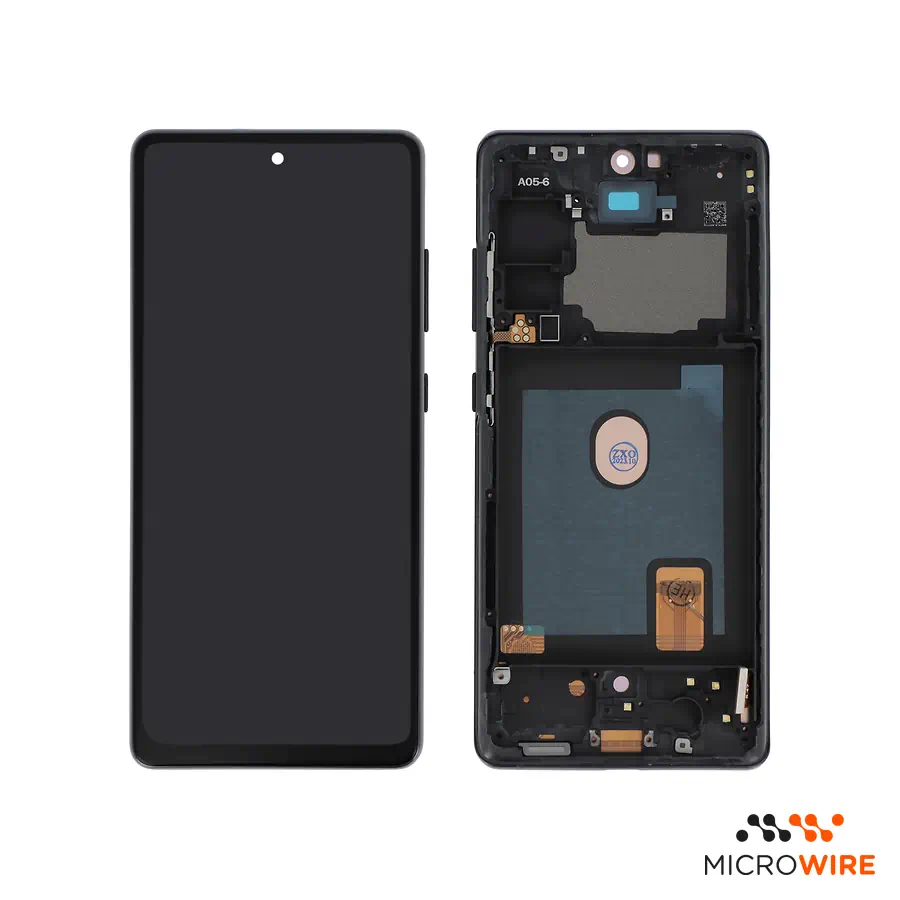 Ecrã OLED com Frame Azul Samsung Galaxy S20 FE 4G 5G