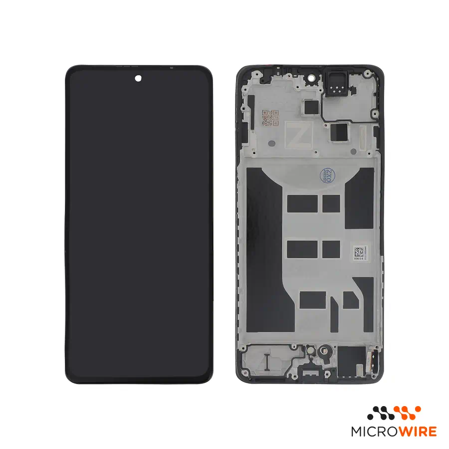 OLED Screen with Frame Oppo Reno 12 F 4G and 5G