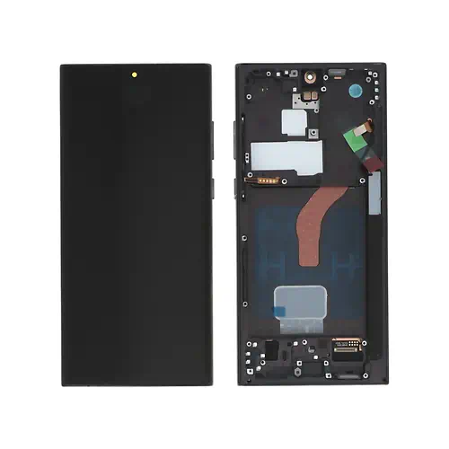 Soft OLED Screen with Grey Frame Samsung Galaxy S22 Ultra