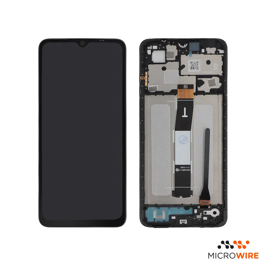 Ecrã com Frame Preto Xiaomi Redmi 12C