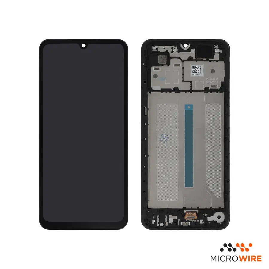 Ecrã com Frame Preto Xiaomi Redmi A5 Versão Flex Curta