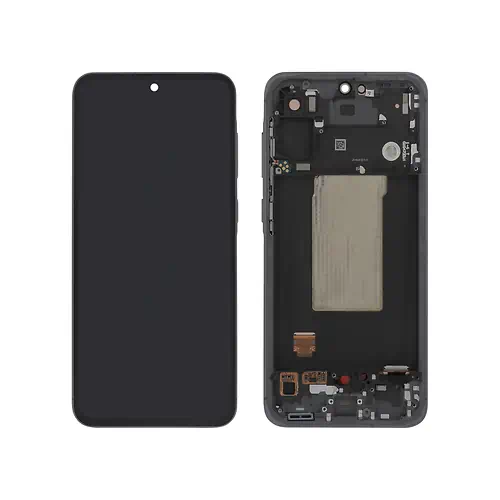 Écran avec Châssis Samsung Galaxy A56 5G Graphite Service Pack