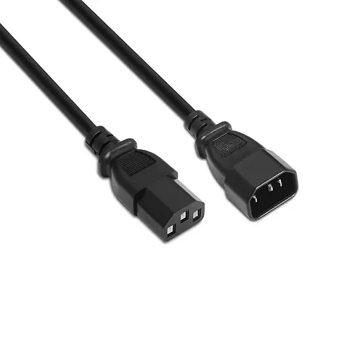 Power Cable Extension 1.5m Black