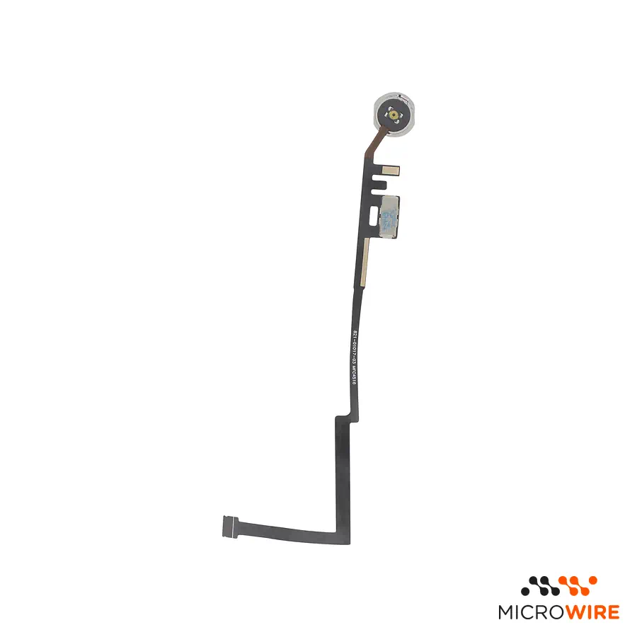 Nappe Bouton Home iPad 5 6 Argenté