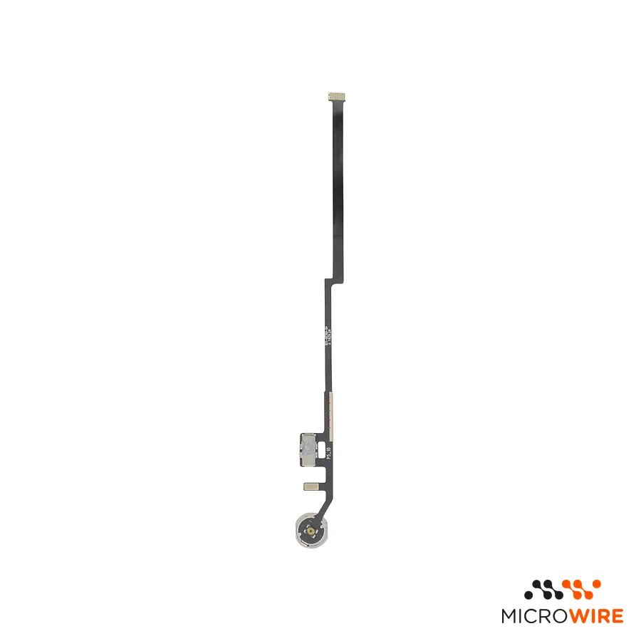Flex Bouton Home et Capteur d'Empreinte Digitale iPad 7 8 9 Argenté