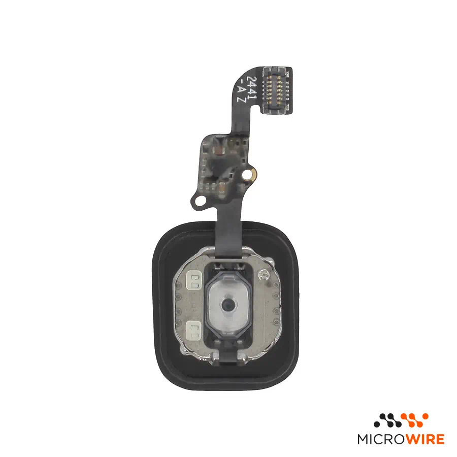 Nappe Bouton Home iPhone 6 6 Plus Argent