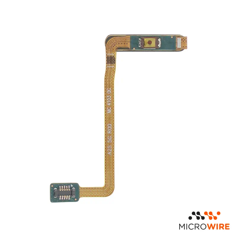 Flex Botão Power Samsung Galaxy A25 5G A256B Azul
