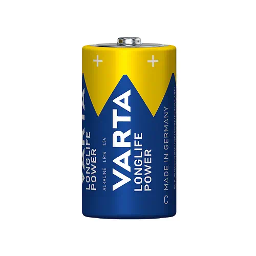 Kit 2 C Alkaline Batteries Longlife Power VARTA 1.5V LR14