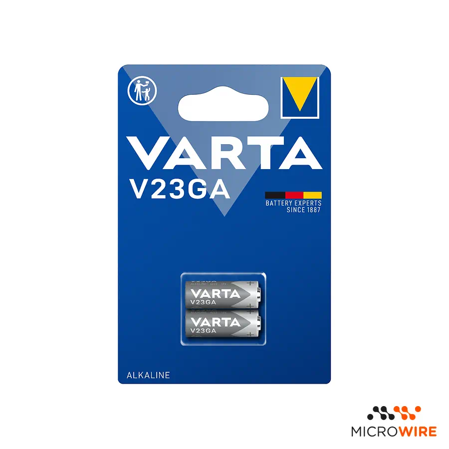 Kit 2 Pilhas Alcalinas V23GA VARTA