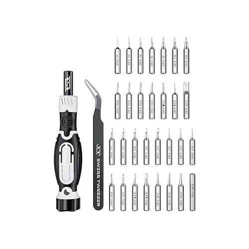 Screwdriver Kit 32-in-1 and Tweezers JAKEMY JM-8189B