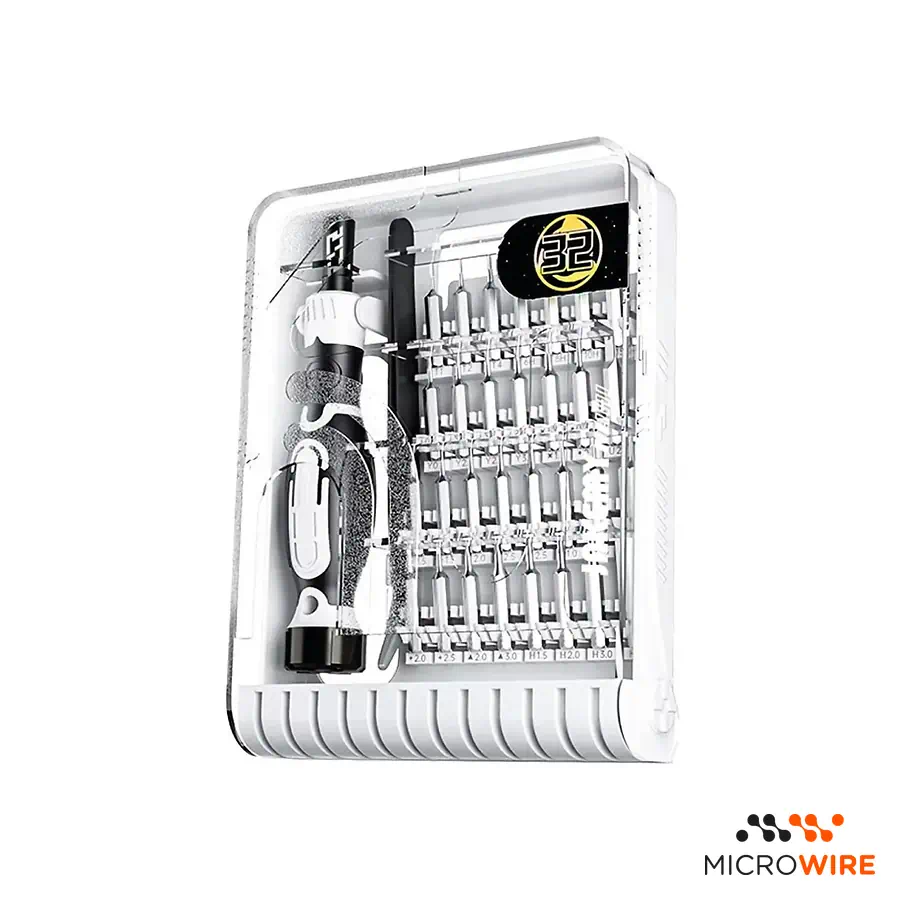 Screwdriver Kit 32-in-1 and Tweezers JAKEMY JM-8189B