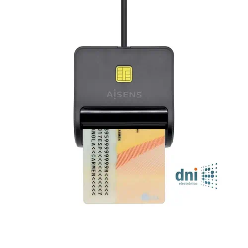 Lecteur de Cartes à Puce Dni 2.0 AISENS