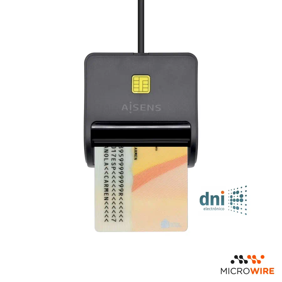 Leitor de Cartões Inteligente Dni 2.0 AISENS