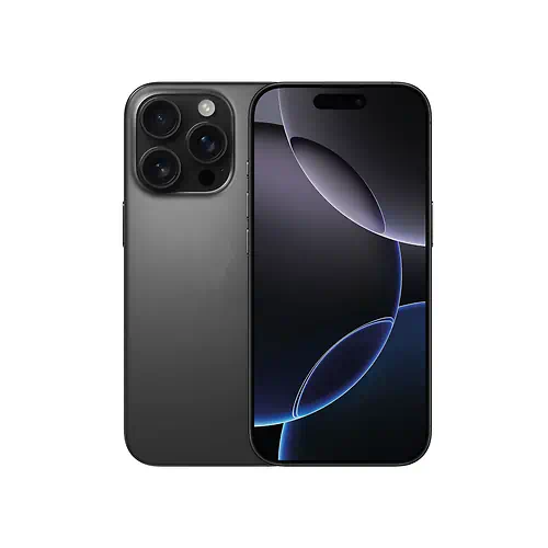 Black iPhone 16 Pro Dummy Model