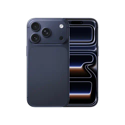 Maqueta de exposición iPhone 17 Pro Azul