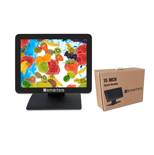 Moniteur Tactile 15" 1024 x 768 Noir