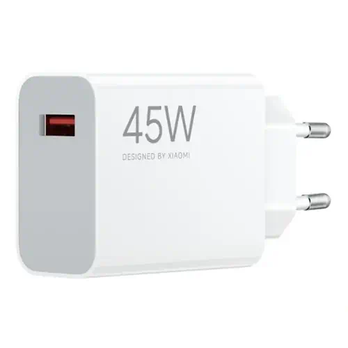 Chargeur Xiaomi Turbo Charging USB-A 45W Blanc