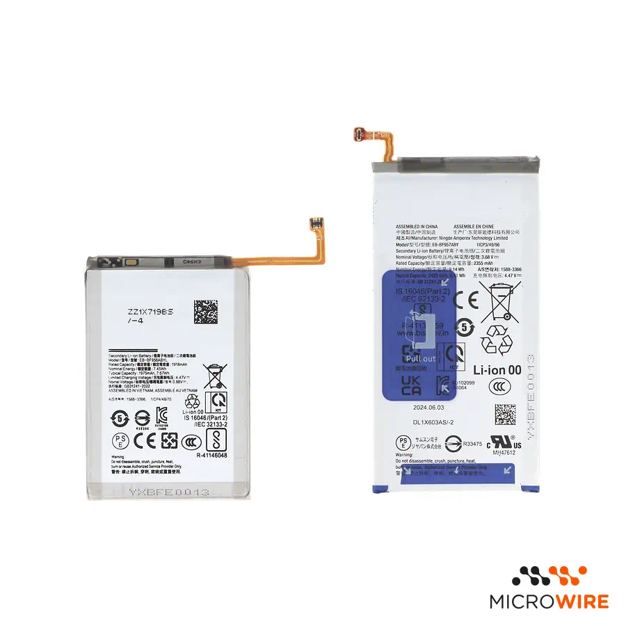 Battery Pack Main and Secondary Samsung Galaxy Z Fold6