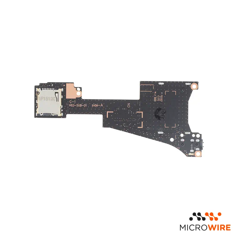 Placa Leitor de Jogos Micro SD e Headphone Jack Nintendo Switch OLED