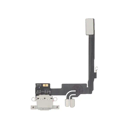 Connecteur de Charge iPhone 16 Pro Titane Blanc