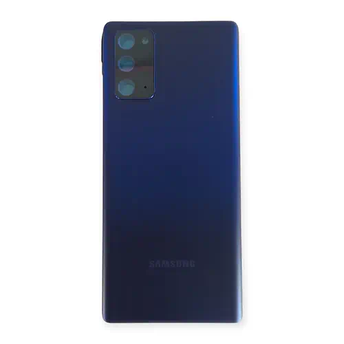 Galaxy Note 20 Blue Back Cover With Lenses